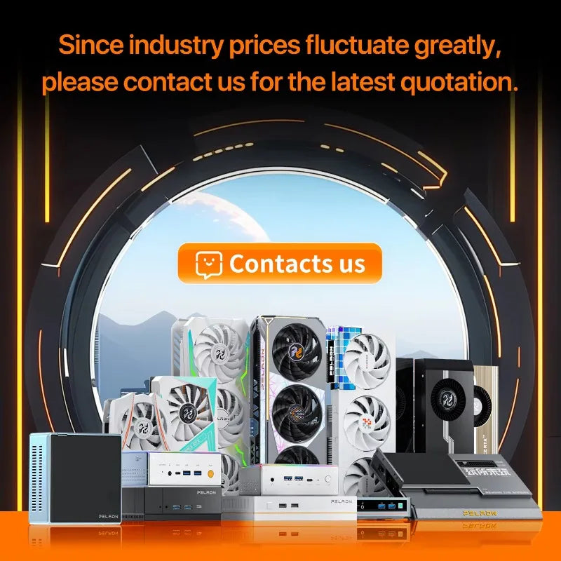 Peladn Best Price Geforce RTX 4060 8GB GDDR6 128-bit 8-pin Video Card RTX4060 Dual Fan Gaming Graphics Card with Back IP Pattern