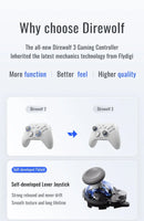 Flydigi Direwolf 3 Gamepad Wireless Bluetooth Gaming Controller Support NS PC TV iOS Android  Lever Joystick Game Handle