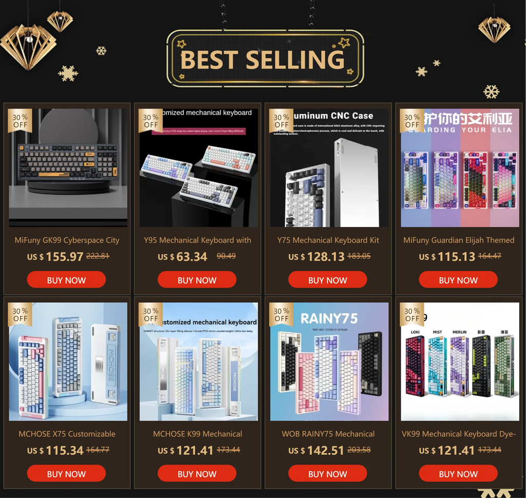 MiFuny Professional FPS Gaming Wired Mechanical One-Handed Keyboard and Mouse Set with RGB Backlit for PUBG CSGO Keyboard Kit