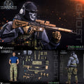 ViiKONDO 1/6 Flagset FS 73033 Ghost Action Figure Simon Riley End War COD Army Men 12inch Special Toy Model Full Set Collection