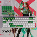 Valorant iso/clove Keyboard Keycaps Cherry Profile Keycap PBT Custom Gaming Key Caps for Mechanical Keyboards Accessories Gifts