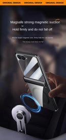 With Tempered Glass Protective Phone Case For Samsung Galaxy Z Flip7 flip 7 Spring Hinge All-inclusive Camera protect Cover