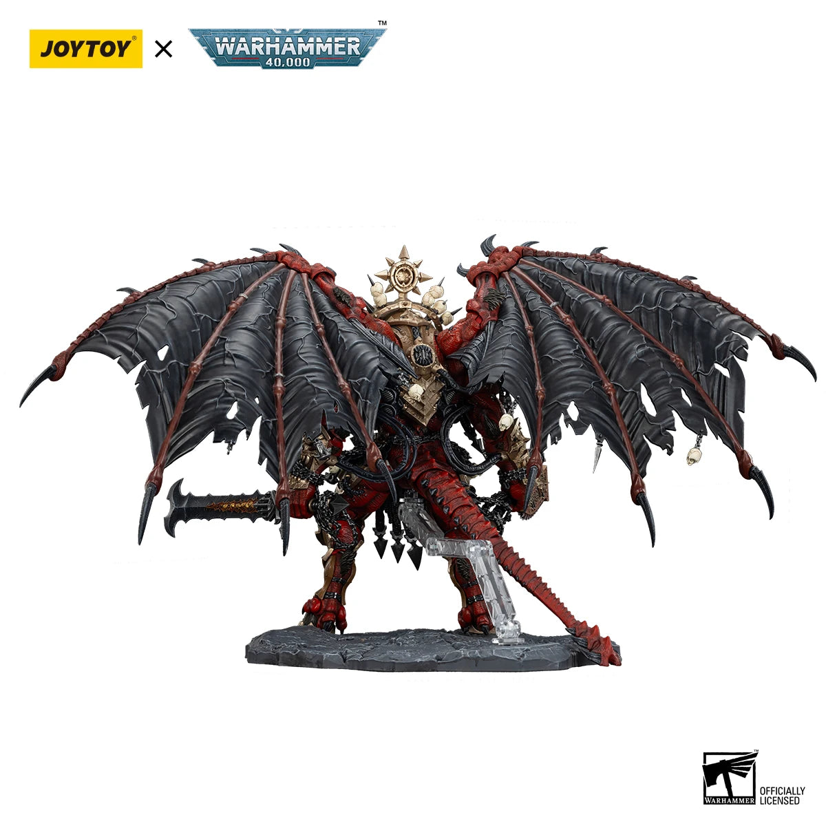 [Pre-Order] JOYTOY Warhammer 40,000 1/18 Action Figures World Eaters Angron, Daemon Primarch of Khorne Model Boy Toy