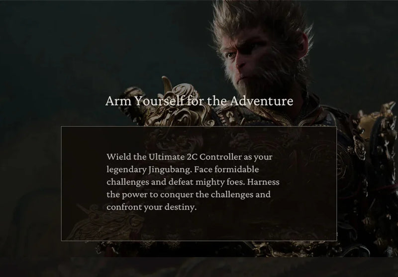 8BitDo Ultimate 2C Gamepads PC Black Myth Wukong Wireless or Wired Gaming Controller Windows 10 11 Steam Raspberry Pi Android