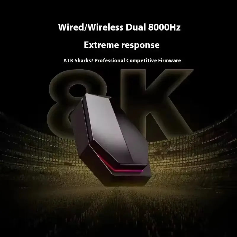 ATK Blazing Sky X1 Mouse Gamer Wireless 3Mode 8K Low Latency Lightweight FPS Liekong E-sports Gaming Mouse Custom Pc Accessories