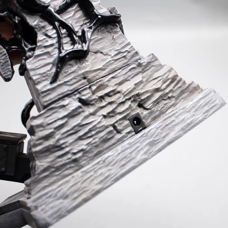 40cm Venom Spider Man Anime Figures Luminous Spiderman Figurine Collection Statue Desk Decoration Marvel Birthday Gift For Kids