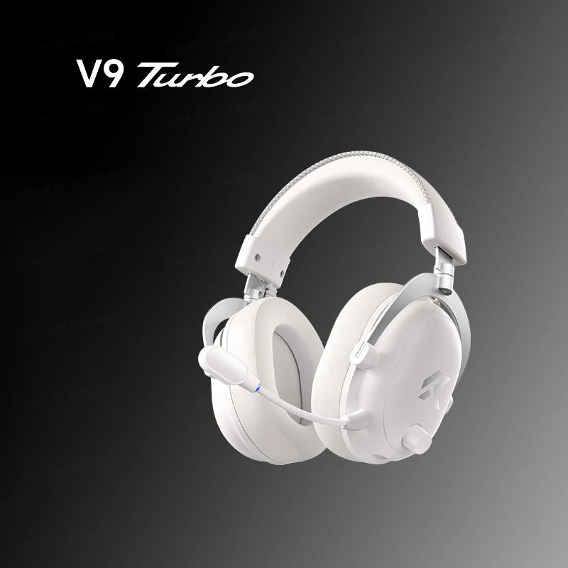 MCHOSE V9 Turbo Wireless Gaming Headset | Four-Mode Connection, Fast Charging & Detachable Mic | Over-Ear Esports HeadphonesMCHOSE V9 Turbo Wireless Gaming Headset | Four-Mode Connection, Fast Charging & Detachable Mic | Over-Ear Esports Headphones