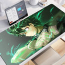 Academia Deku Anime My Hero Mouse Pad Gaming XL New Custom Large Mousepad XXL Mouse Mat Office Anti Slip Carpet Mice Pad