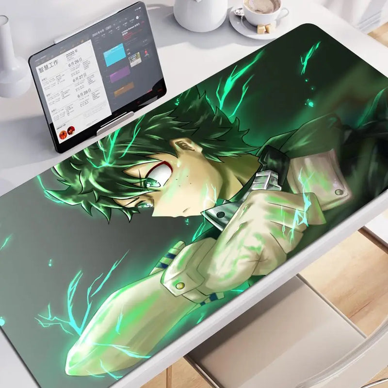 Academia Deku Anime My Hero Mouse Pad Gaming XL New Custom Large Mousepad XXL Mouse Mat Office Anti Slip Carpet Mice Pad