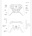 AOLION K20 Wireless Gaming Controllers TMR Joystick Replaceable Magnetic Shell Gamepads Custom For PC NS2 Steam Gamer Gfits