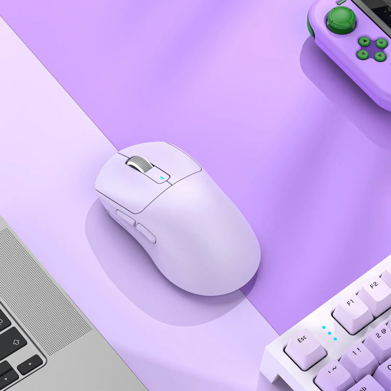 Attack Shark X3 PixArt PAW3395 Bluetooth Mouse 2.4G Tri-Mode Connection, 26000dpi, 650IPS,Lightweight Macro Gaming Mouse