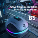 Zombie Cat B5 TWS Wireless Bluetooth headphones ANC Active Noise Cancellation Sport Music Headset Gamer Trendy Hip Hop Headset
