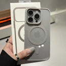 Black Transparent Magsafe Magnetic Case For iPhone 16 15 14 Plus 13 12 11 Pro Max Wireless Charging Acrylic Hard Protect Cover