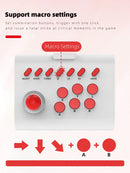 Arcade Joystick Wireless Gaming Controller for PC/Android/ios/Switch/PS3/PS4 Fighting Stick For Street Fighter/Mame