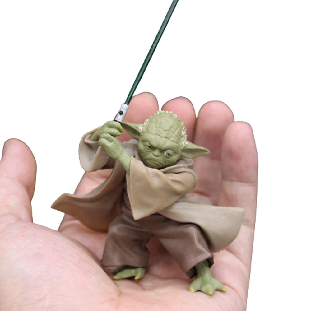 Star Wars Mandalorian Master YODA with Sword Action Figure Toys