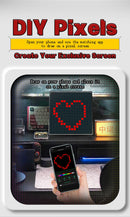 DIY LED Pixel Display RGB LED Panel Lamp Programmable Pixel Art Digital Light Display with APP Control Creative Display Screen