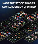 64X64 Smart LED Pixel Display RGB DIY Programmable Pixel APP Control Art Display Creative Animations For Gaming Room Decor