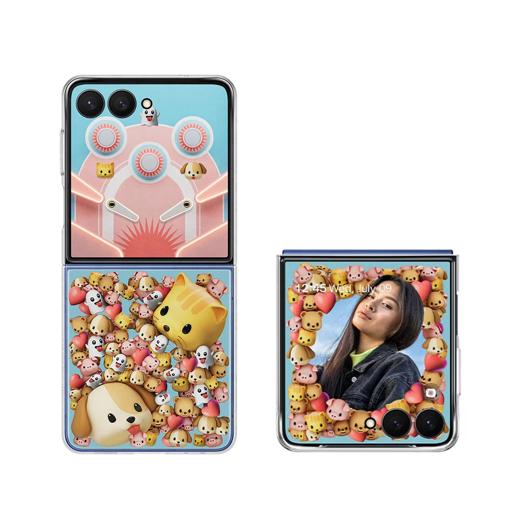 Original for Samsung Galaxy Z Flip7 Flipsuit Case EF-ZF766 Galaxy Z Flip 7 Smartphone Cover Transparent