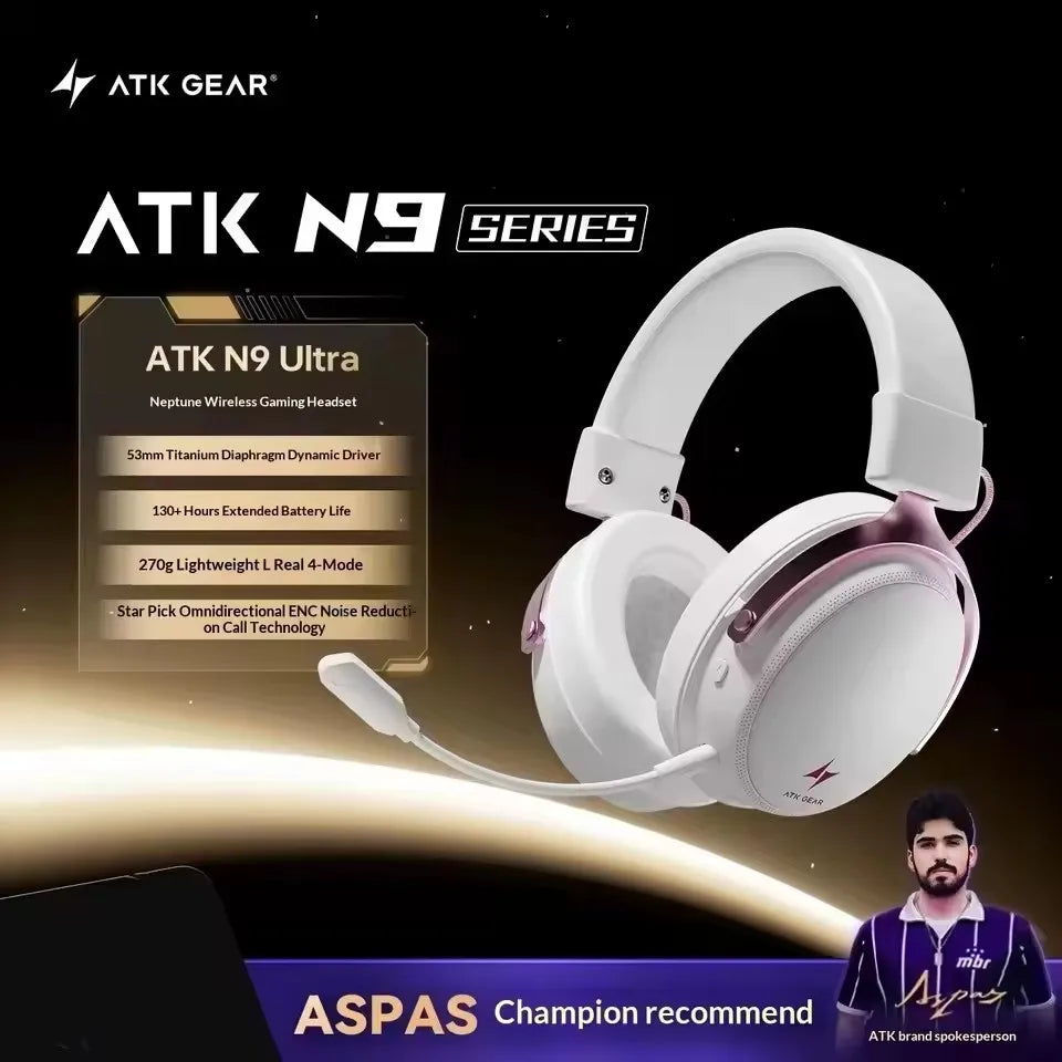 ATK Mercury M1 | Wireless Gaming Headset | 7.1 Surround, 13ms Latency & 60H Battery