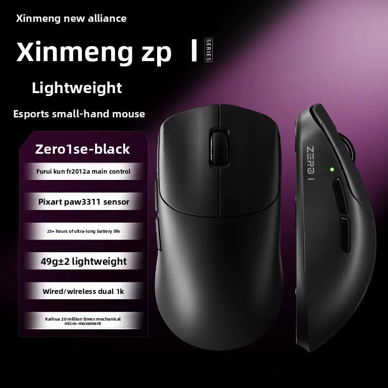 Xinmeng ZERO1 Lightweight Wireless Gaming Mouse | Tri-Mode, Low Latency & Long Battery Life