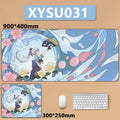 Anime Game Furina Neuvillette Mavuika Wanderer Raiden XXL Large Genshin Impact Mouse Pad Non-slip Keyboard Desk Mat Mousepad