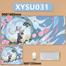 Anime Game Furina Neuvillette Mavuika Wanderer Raiden XXL Large Genshin Impact Mouse Pad Non-slip Keyboard Desk Mat Mousepad