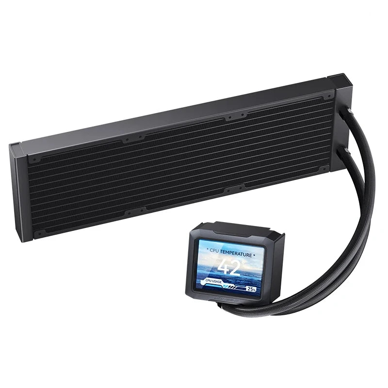 Jonsbo TF3-360SCW Water Cooled Radiator Screen Display ARGB Integrated 360 AIO CPU Liquid Cooling TF3-360SC LGA115X 1700 AM4AM5