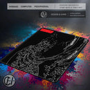 The Great Wave Art Design Small Mousepad Office Speed DeskMat 40x45cm PC Computer Game Keyboard Pad XS Rubber Anti-slip Mice Mat
