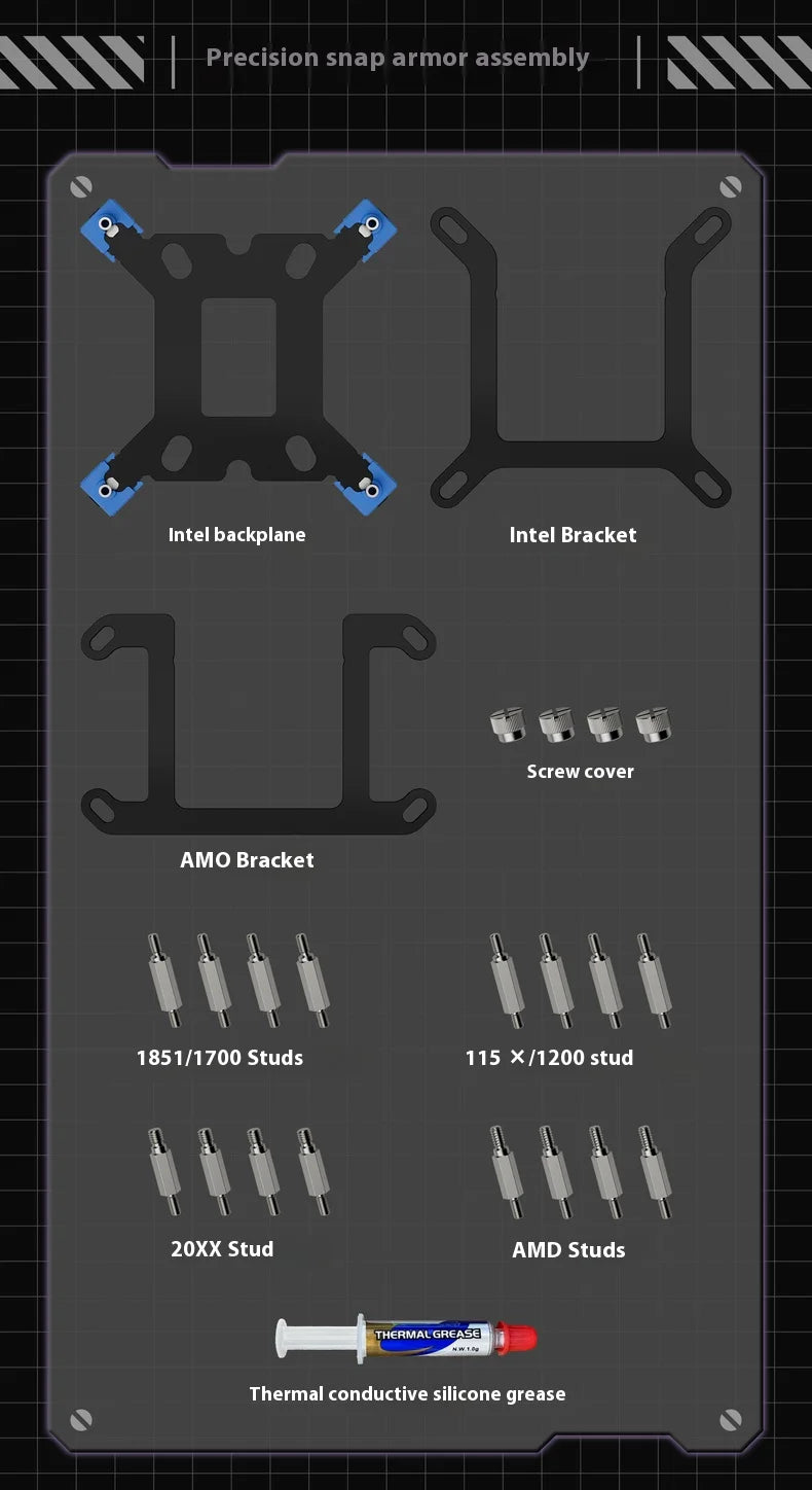 X-GAMERX S360  White/Black ARGB All-In-One LCD SCREEN AIO LIQUID COOLE Water Cooling Radiator 5V 3PIN ARGB Fan CPU Liquid Cooler