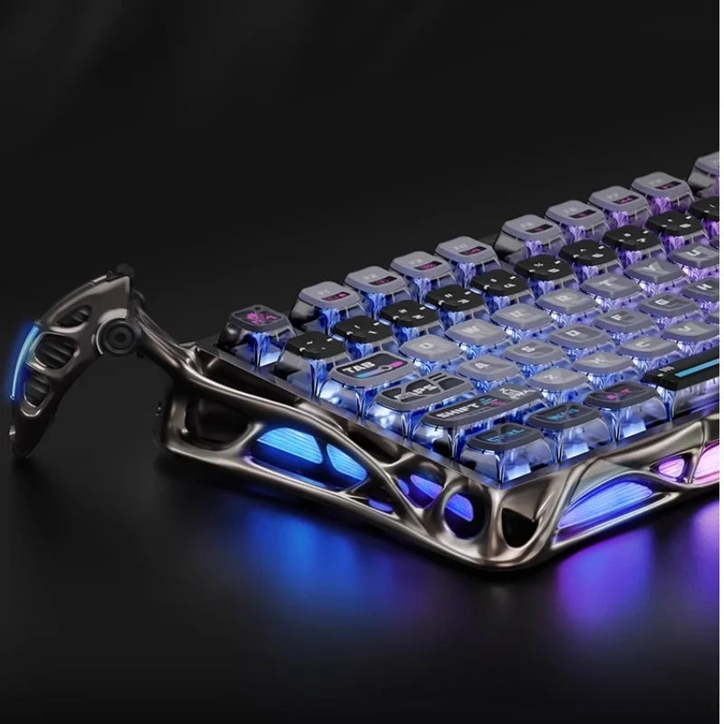 Gravastar 75k1pro Mechanical Keyboard Wireless Gaming Esports Professionali Keyboard Aluminum Customization Computer Peripherals