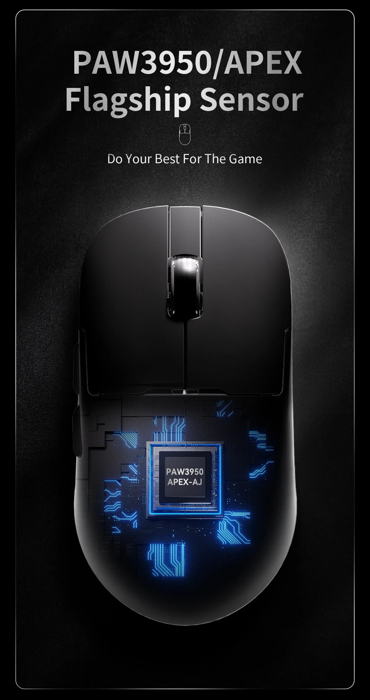 AJAZZ AJ159 AJ159P APEX 2.4G USB Wireless Mouse Bluetooth 2.4G Gaming Mouse 26000 DPI Mice for Gamer Mouse PC Laptop