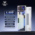 AULA L99 Mechanical Keyboard Intelligent Screen Wireless Bluetooth Gasket Structure Gaming Keyboard RGB  Lighting Night Vision