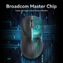 Attack Shark X3 PixArt PAW3395 Bluetooth Mouse 2.4G Tri-Mode Connection, 26000dpi, 650IPS,Lightweight Macro Gaming Mouse