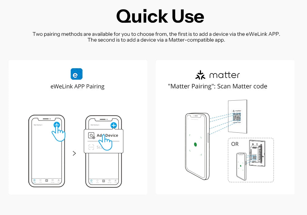 SONOFF TX Gen2 US Smart Touch Wall Switch T6 120 Matter Detach Relay Adjustable Night Switch Locator Apple Ecosystem Compatible