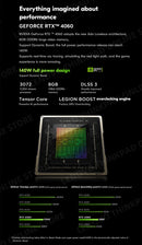 New Lenovo Legion Y9000P Gaming Laptop 13th Intel i9-13900HX/i5-13500HX /32G/1T SSD/NVIDIA RTX 4090/4080 240Hz 16inch Notebook