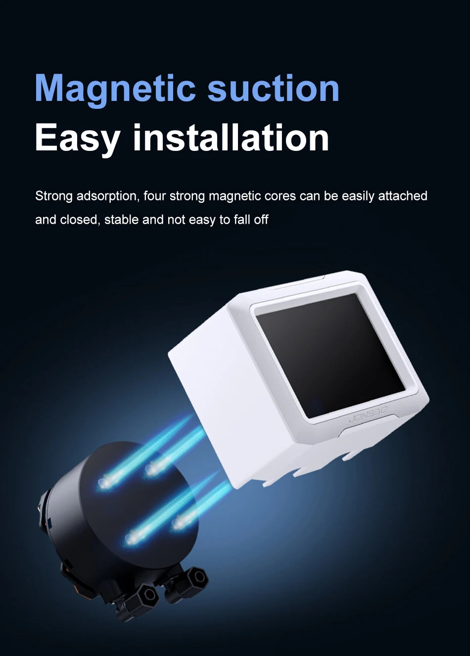 Jonsbo TF3-360SCW Water Cooled Radiator Screen Display ARGB Integrated 360 AIO CPU Liquid Cooling TF3-360SC LGA115X 1700 AM4AM5