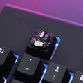 1pc Zinc Aluminium Alloy Key Cap Mechanical Keyboard keycap for CSGO OW Dota 2 PUBG WOW LOL R4 Height Stereoscopic relief