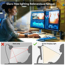 33-60cm Monitor Light Bar PC RGB Background Lighting Eye Protection Dimming Reading/Gaming/Work Lamp Timed Night Light