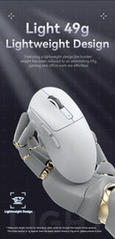 Attack Shark X3 PixArt PAW3395 Bluetooth Mouse 2.4G Tri-Mode Connection, 26000dpi, 650IPS,Lightweight Macro Gaming Mouse