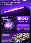 AULA HERO 68HE Magnetic Switch Keyboard Rapid Trigger 8K Return Esports Gamer Keyboard RGB Wired Gaming Keyboard