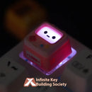 Retro Game Theme Keycaps Mechanical Keyboard 1pcs Resin Esc Keys  Layered Drip Glue Pc Gaming Keyboard Collect Gift Keycaps