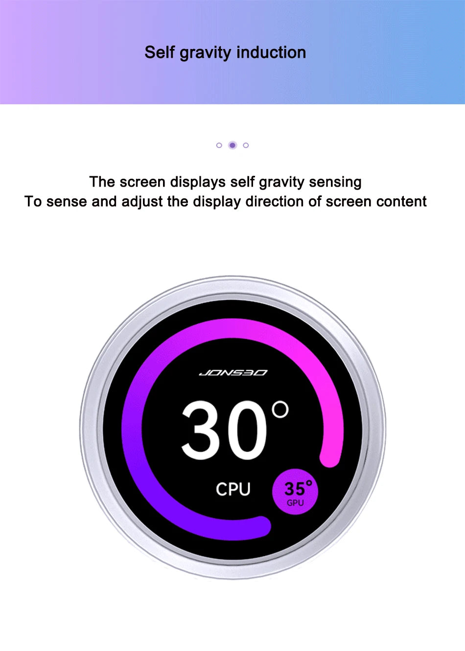 Jonsbo TF2-360SC Integrated Water-cooled Radiator ARGB IPS LCD Screen CPU All in one AIO CPU Liquid Cooling Intel 1700 115X AM5