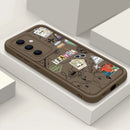 Travel Map Pattern TPU Case For Samsung Galaxy S25 Edge S22 S23 Ultra S24 FE A56 A36 A26 A55 A16 A15 A35 A25 A54 5G Phone Cover