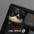 New Valorant Gaming Keycaps 1pcs Viper Reyna Clove Iso Character Series Theme Personalized Design Resin Keyboard Key Cap