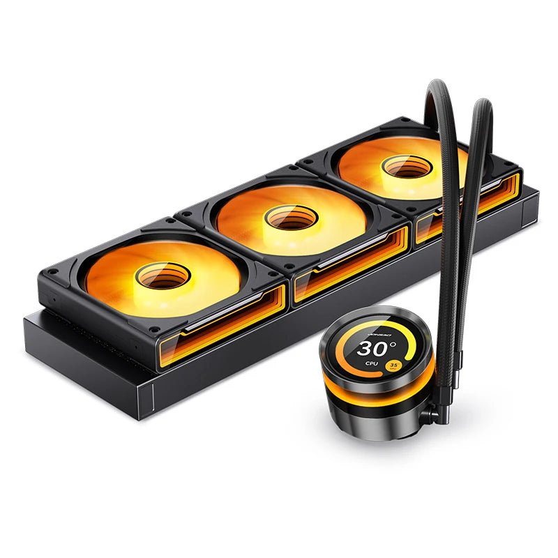Jonsbo TF2-360SC Integrated Water-cooled Radiator ARGB IPS LCD Screen CPU All in one AIO CPU Liquid Cooling Intel 1700 115X AM5
