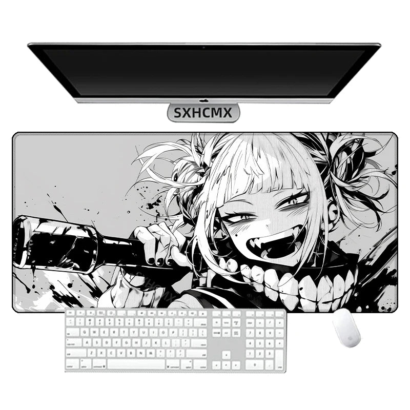 Toga Himiko Mouse Pad Game My Hero Academia Laptop Play Mat Extra Large Kawaii Anime Mousepad PC Gaming Accessories