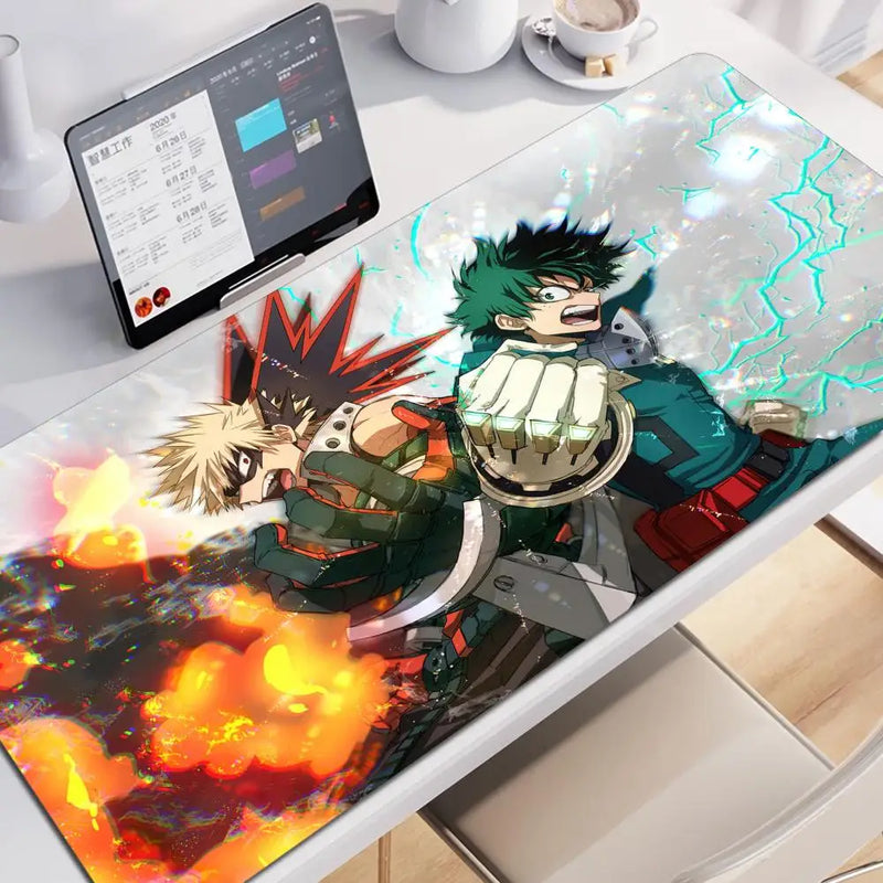 Academia Deku Anime My Hero Mouse Pad Gaming XL New Custom Large Mousepad XXL Mouse Mat Office Anti Slip Carpet Mice Pad