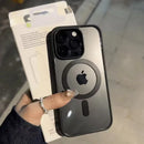 Black Transparent Magsafe Magnetic Case For iPhone 16 15 14 Plus 13 12 11 Pro Max Wireless Charging Acrylic Hard Protect Cover