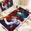 Dandadan Ayase Momo Okarun Takakura Ken Mouse pad Table Mat Gaming XXL Anime Dan da dan Mousepad Keyboard Carpet Desktop Mat