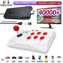 VILCORN M8 Game Stick 4K Arcade Video Game Console for MAME PS1 9 Emulator with Double Arcade Joysitck 41000 Games Retro Machine